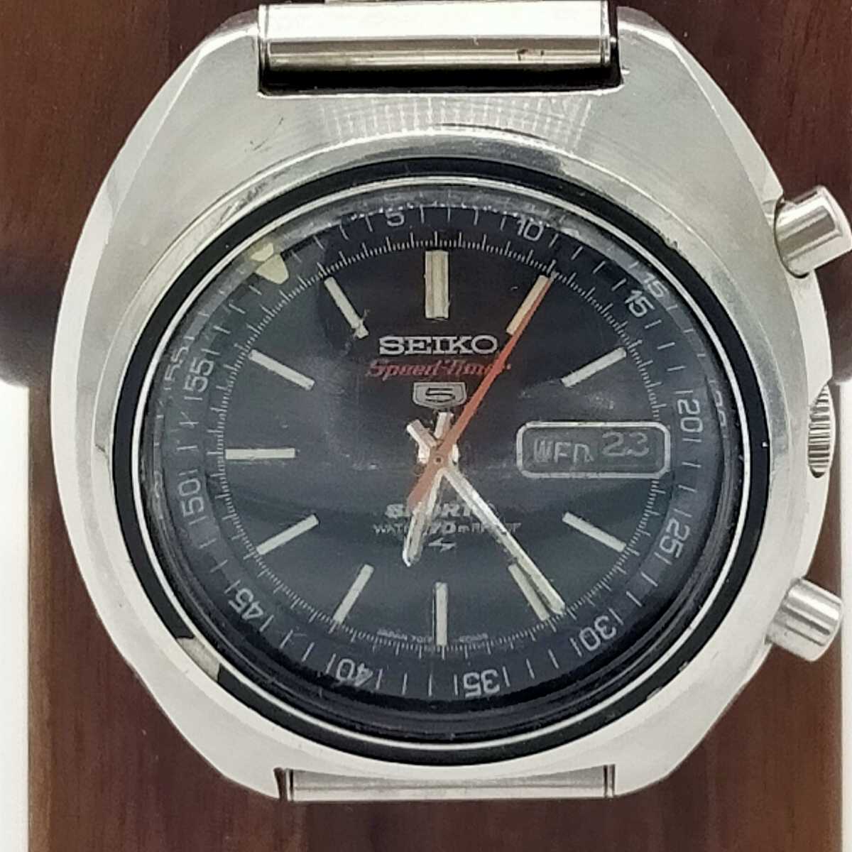 SEIKO5 SPORT スピードタイマー 不動品 7017-6010 セイコーファイブ