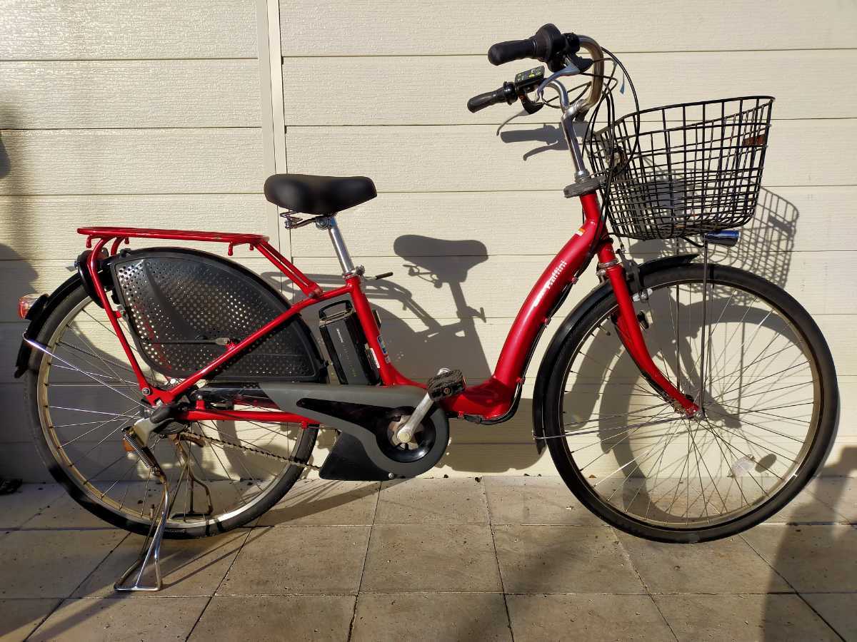 ヤマハ PAS Raffini 電動アシスト自転車 26インチ XOT3 2015年 内装3段変速 8.7Ahバッテリー・充電器 整備済み自転車！ 011209