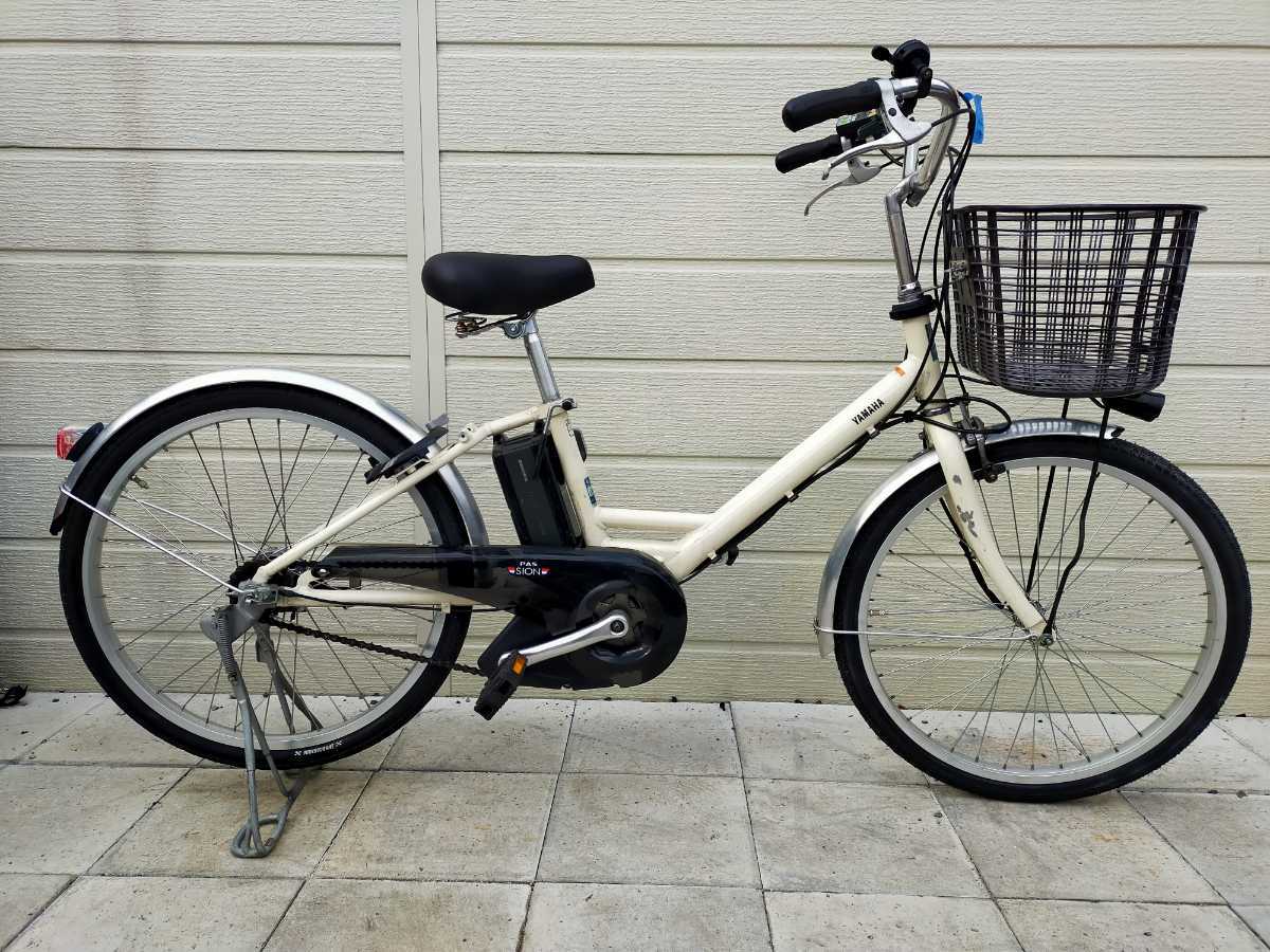 高質 ヤマハ PAS 011215 整備済み自転車! 8.7Ahバッテリー・充電器