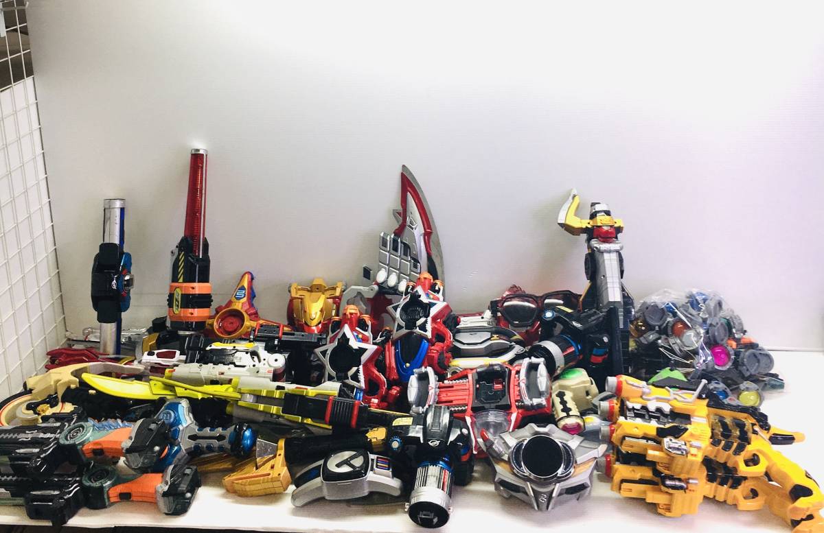 仮面ライダー 戦隊 DX 変身ベルト 武器 ジャンク 大量セットまとめ
