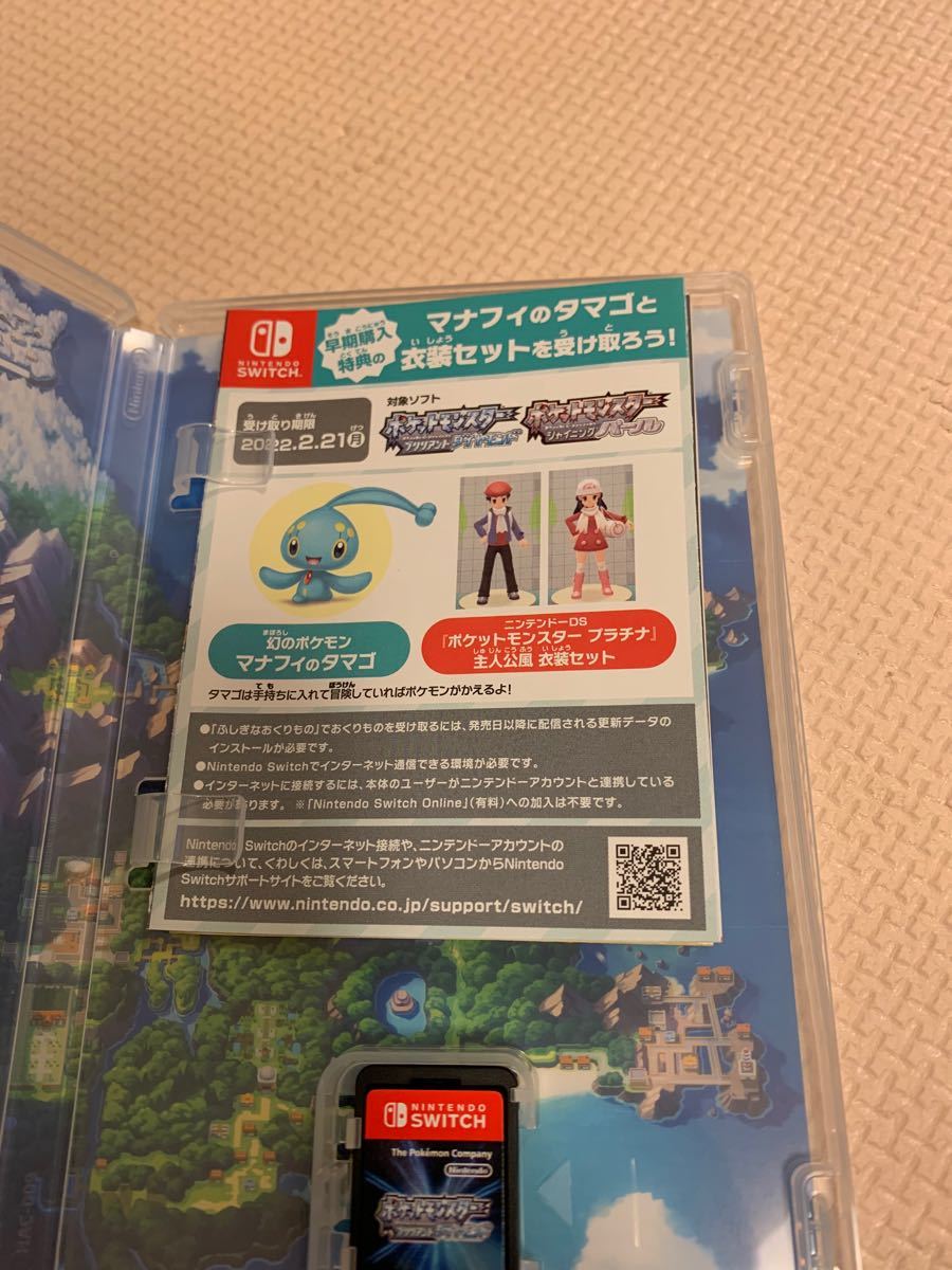 Nintendo Switch ニンテンドースイッチ　ポケットモンスター　ブリリアントダイヤモンド