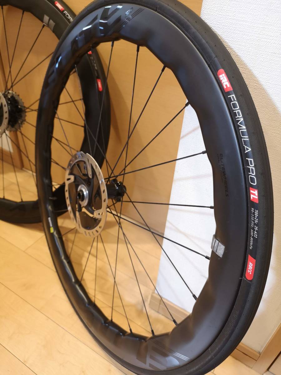驚きの値段】 ELITE ディスク 50mm カーボンホイール - パーツ ...