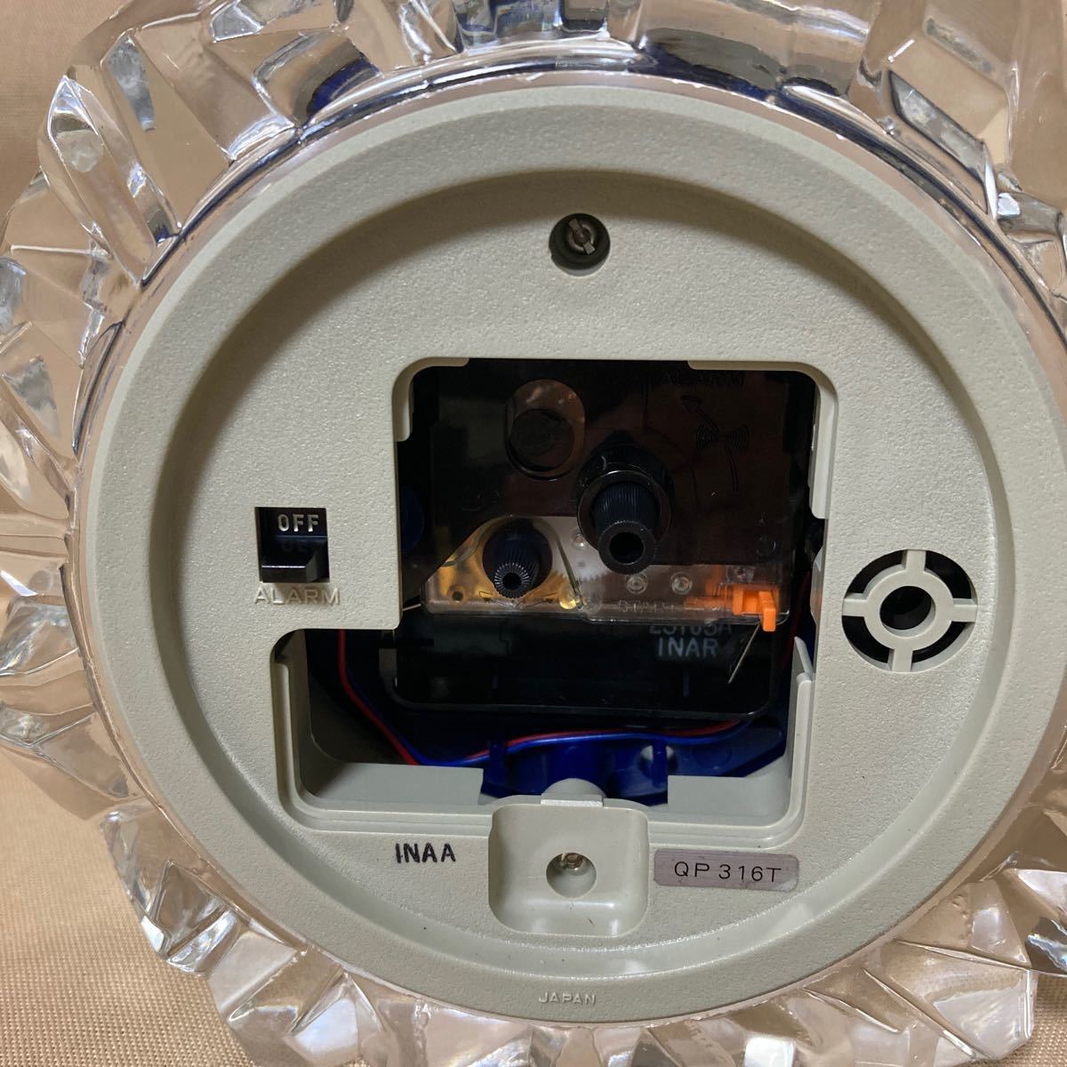 セイコークオーツクロック 置時計 電子音アラーム付 昭和レトロ セイコークオーツクロック 置時計 電子音アラーム付 昭和レトロ