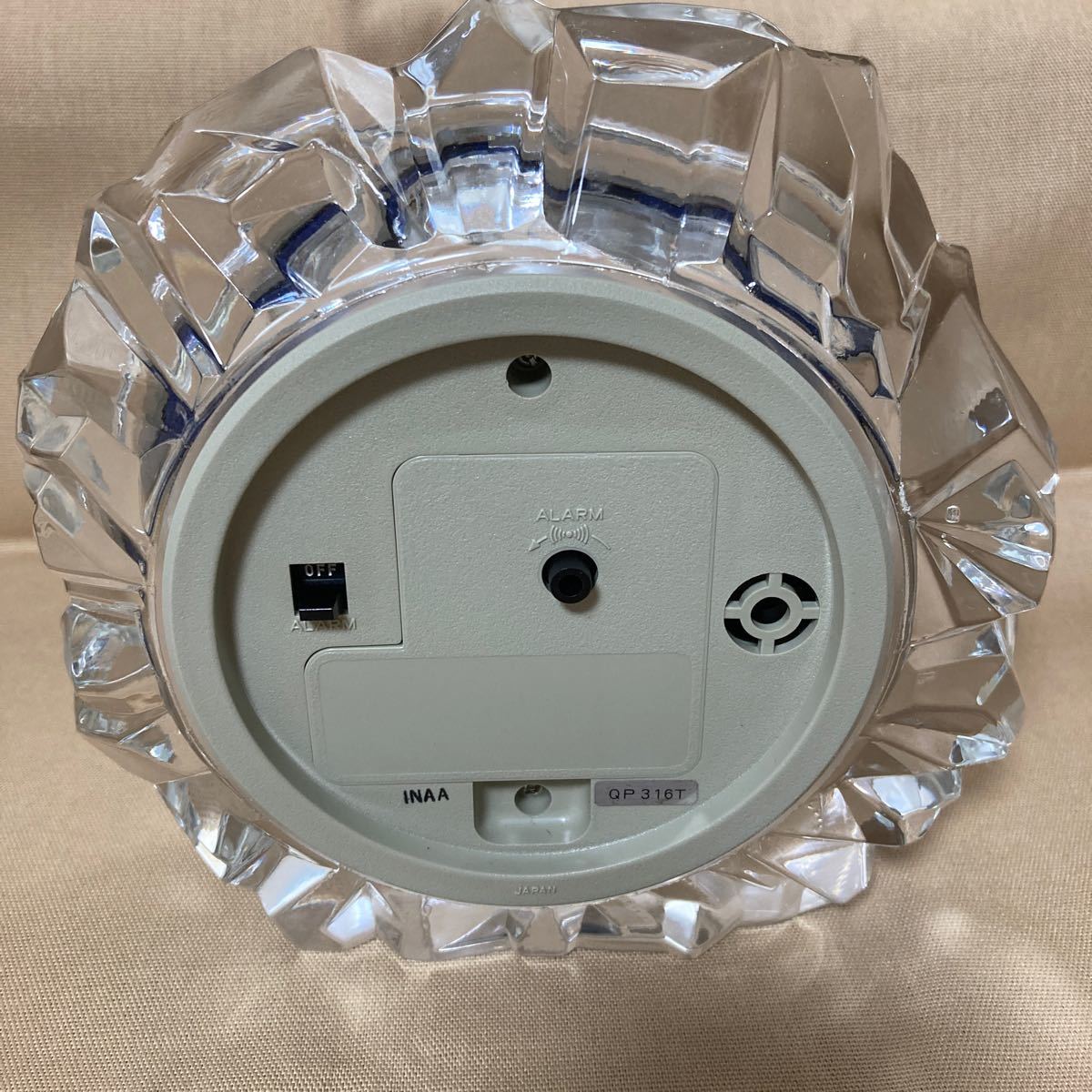 セイコークオーツクロック 置時計 電子音アラーム付 昭和レトロ セイコークオーツクロック 置時計 電子音アラーム付 昭和レトロ