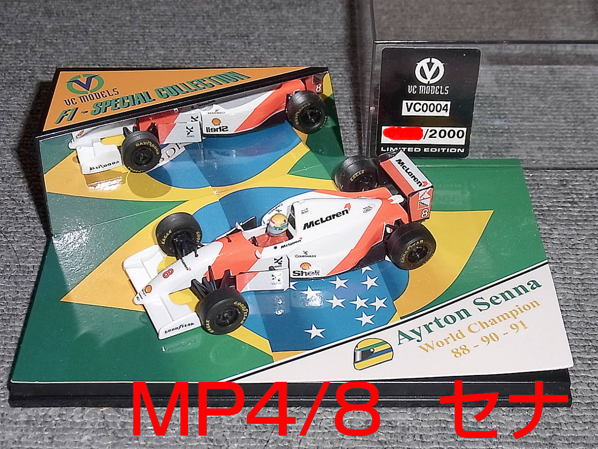 1/43 VCmodels別注 マクラーレン フォード MP4/8 セナ 1993 McLaren FORD HONDA ホンダ ONYX