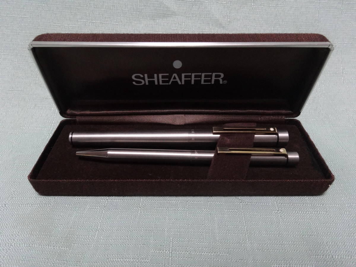 10A01☆未使用 SHEAFFER TARGA シェーファー タルガ 万年筆 14K 585