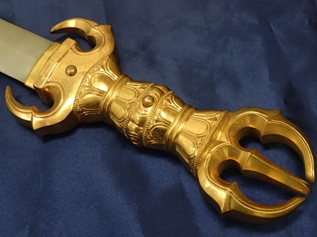 A1251☆不動明王利剣 三鈷剣/模造刀/仏具・密教法具・寺院仏具・ A1251☆不動明王利剣 三鈷剣/模造刀/仏具・密教法具・寺院仏具・