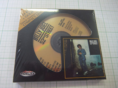 ZOUNDS（ザウンズ）CD：Billy Joel - 52rd Street ビリー・ジョエル - ニューヨーク52番街　ゴールドディスク　高音質　新品・未開封_画像1