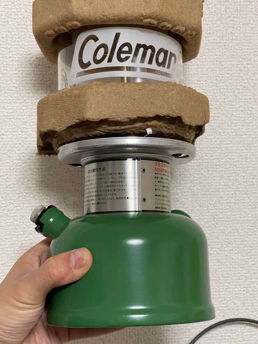 新品97/5製 コールマン ツーマントルガソリンランタ 285-749J