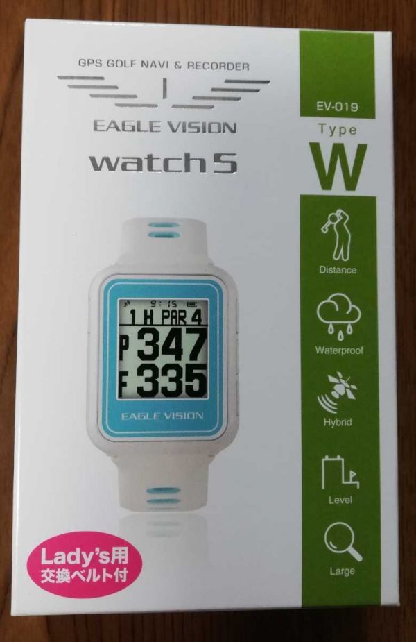 品質検査済 新品未使用 EAGLE VISION watch5 EV-019 ホワイト（腕時計