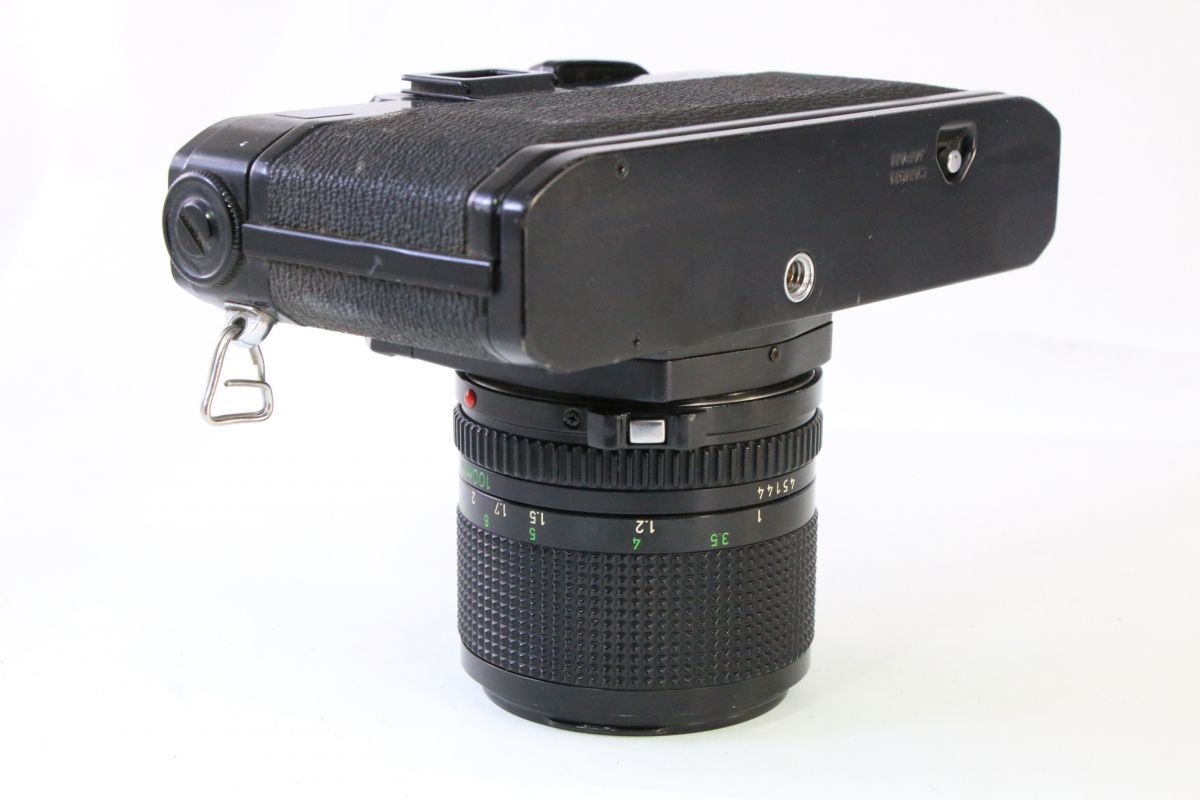 ジャンク キヤノン Canon FTb ブラック+New FD 100mm F2.8 PPP 436 