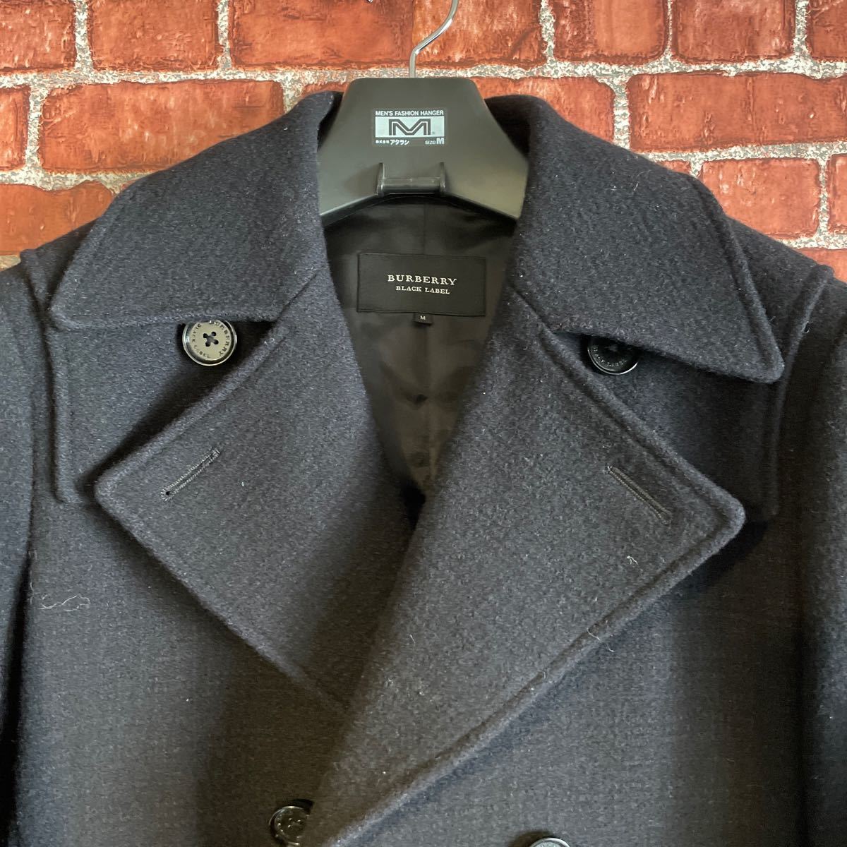 激安激安BURBERRY BLACK LABEL ピーコート アウター | purcellcom.com