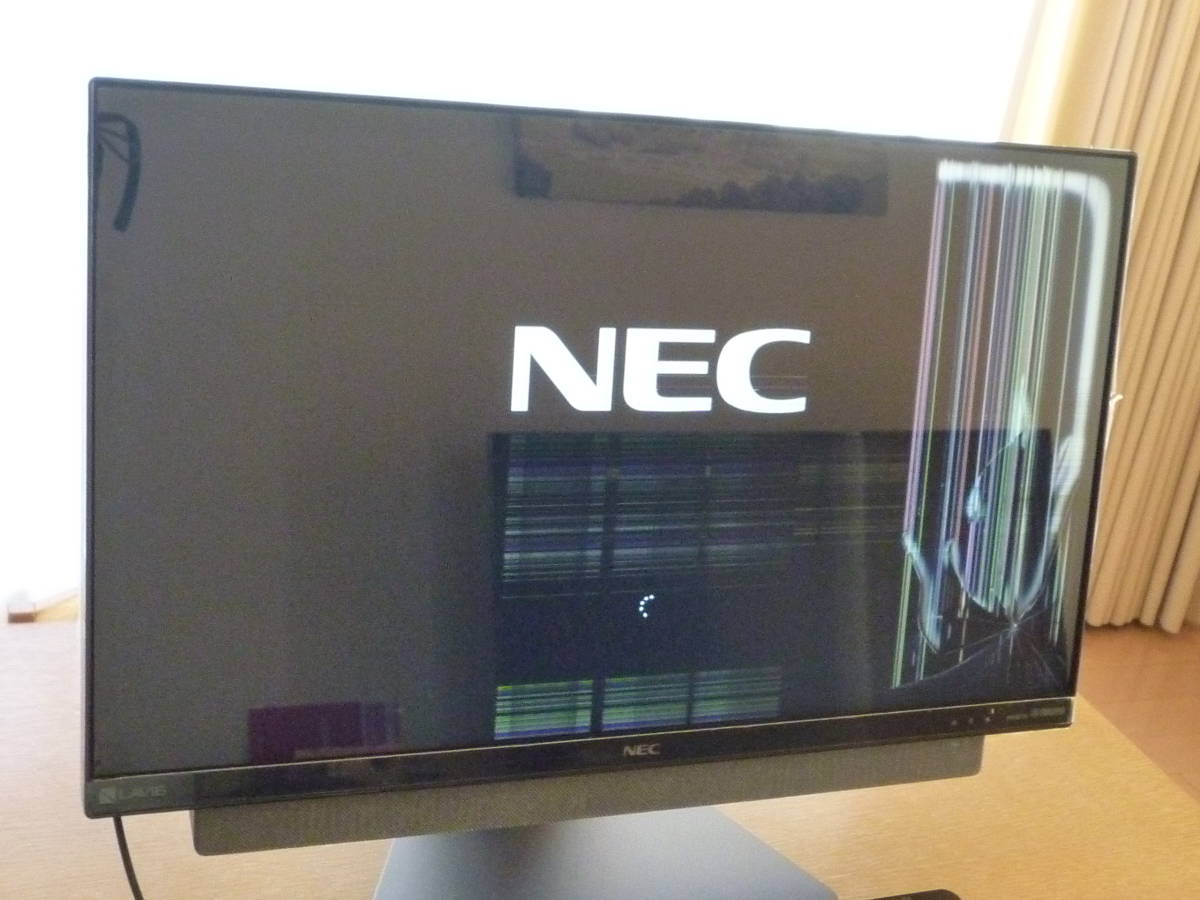 ジャンク NEC PC-DA770KAB 液晶割れ LAVIE Desk All-in-one