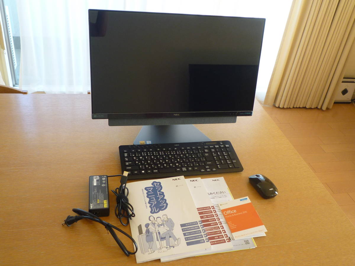 ジャンク NEC PC-DA770KAB 液晶割れ LAVIE Desk All-in-one