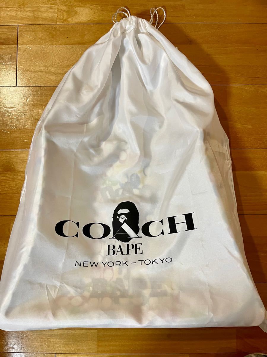 【極美品】BAPE x Coach Tote 47 コラボ トートバッグ