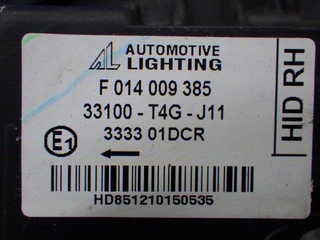 Ｎ－ＯＮＥ DBA-JG1 右ヘッドランプASSY 33101-T4G-J11 340011_画像3