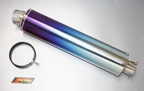Realize 100φ×450mm 60.5φ カールチタン汎用サイレンサー | tspea.org