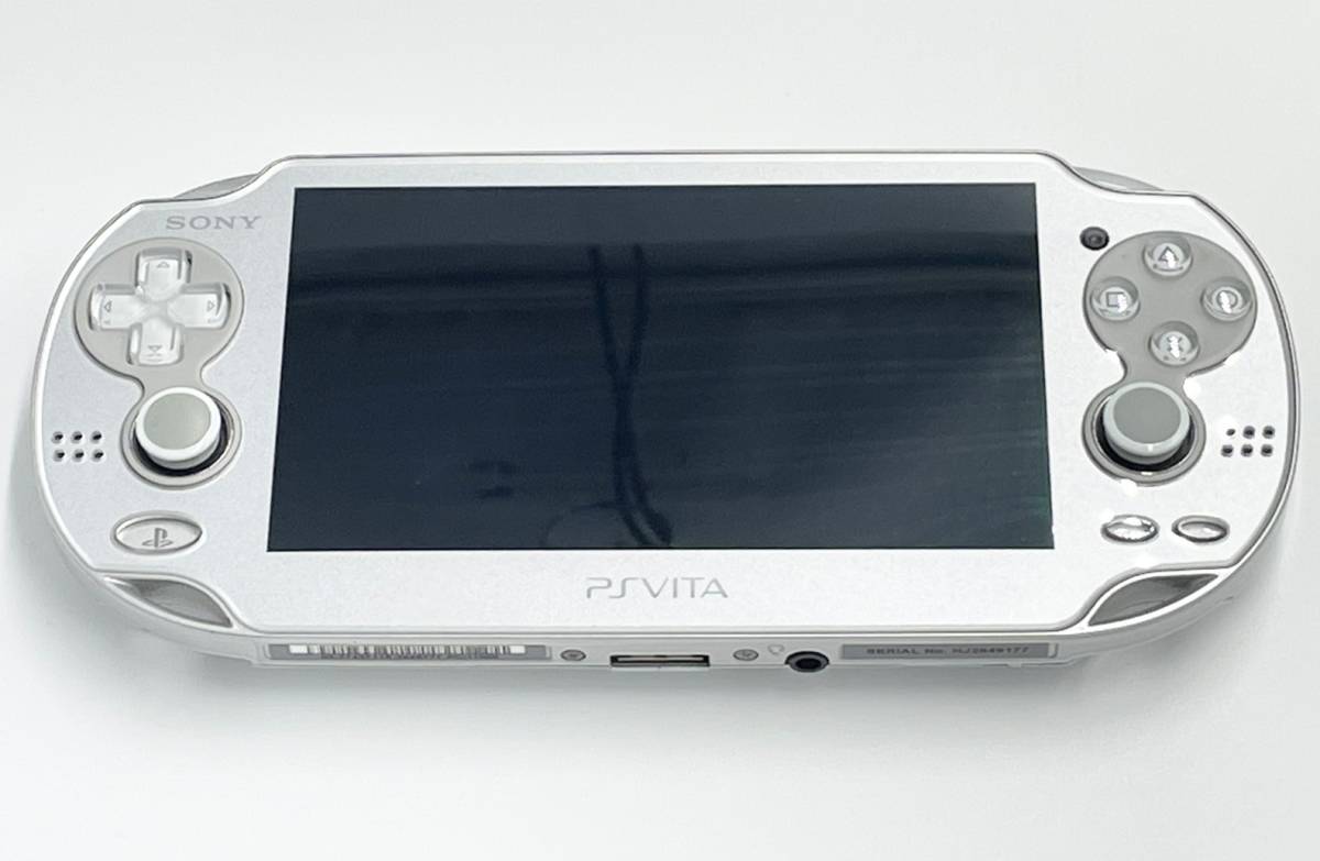 ☆極美品☆ SONY PSVITA 本体 PCH-1000 アイス•シルバー-