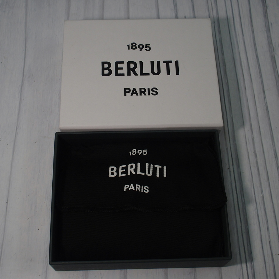 1 BERLUTI Berluti card-case card-case leather leather black black storage case attaching m002