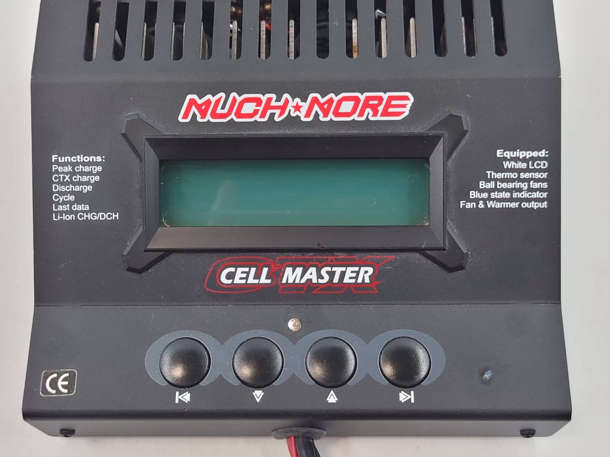 【動作確認済 保証あり】 Muchmore CELL MASTER マッチモア セルマスター 充電器 ラジコン ミニ四駆
