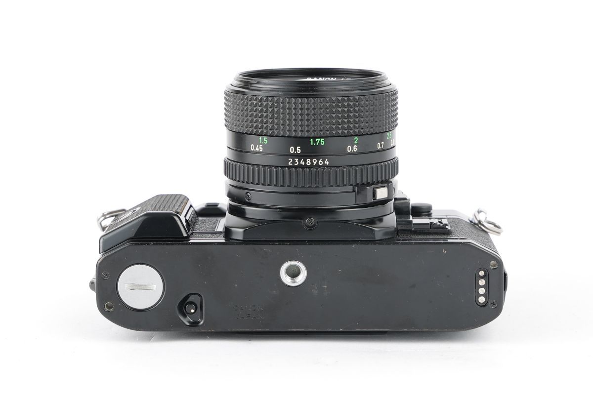 06294cmrk Canon A-1 + New FD 50mm F1.4 MF一眼レフ フイルムカメラ 標準レンズ FDマウント_画像6