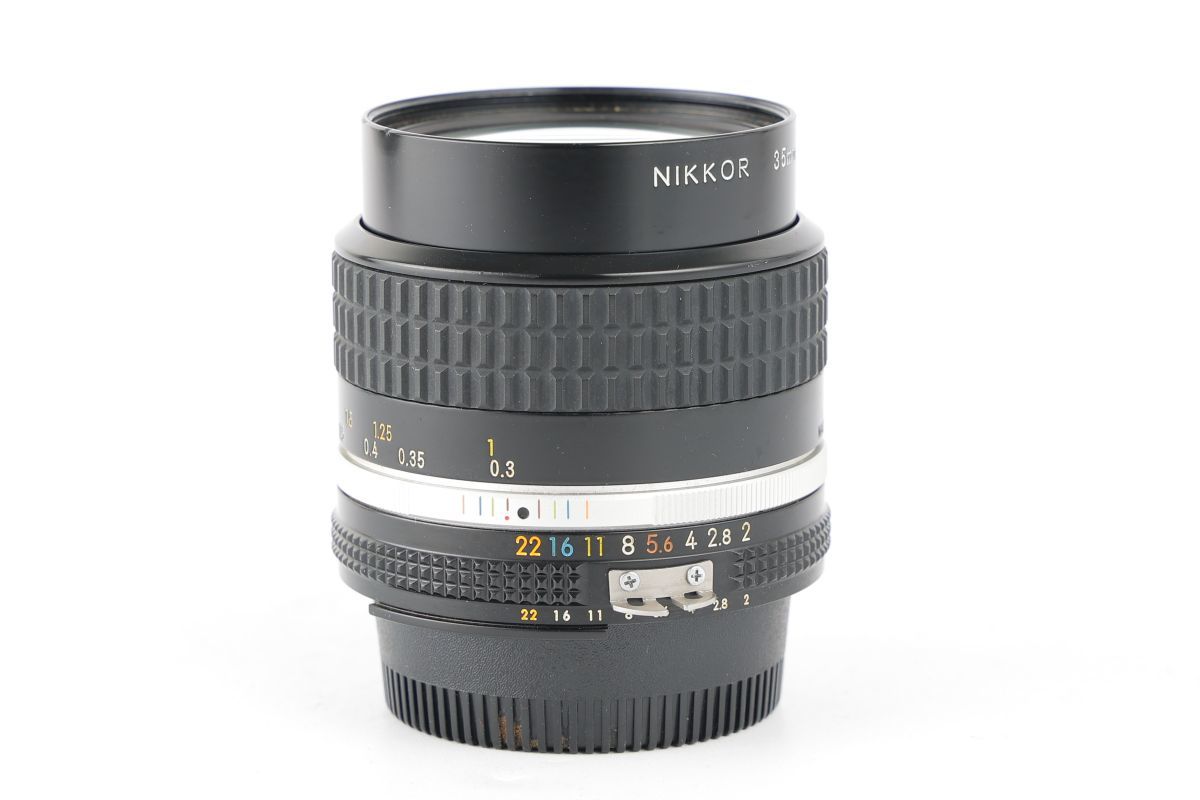 06375cmrk Nikon Ai NIKKOR 35mm F2S Ai-S 単焦点 広角レンズ Fマウント_画像5