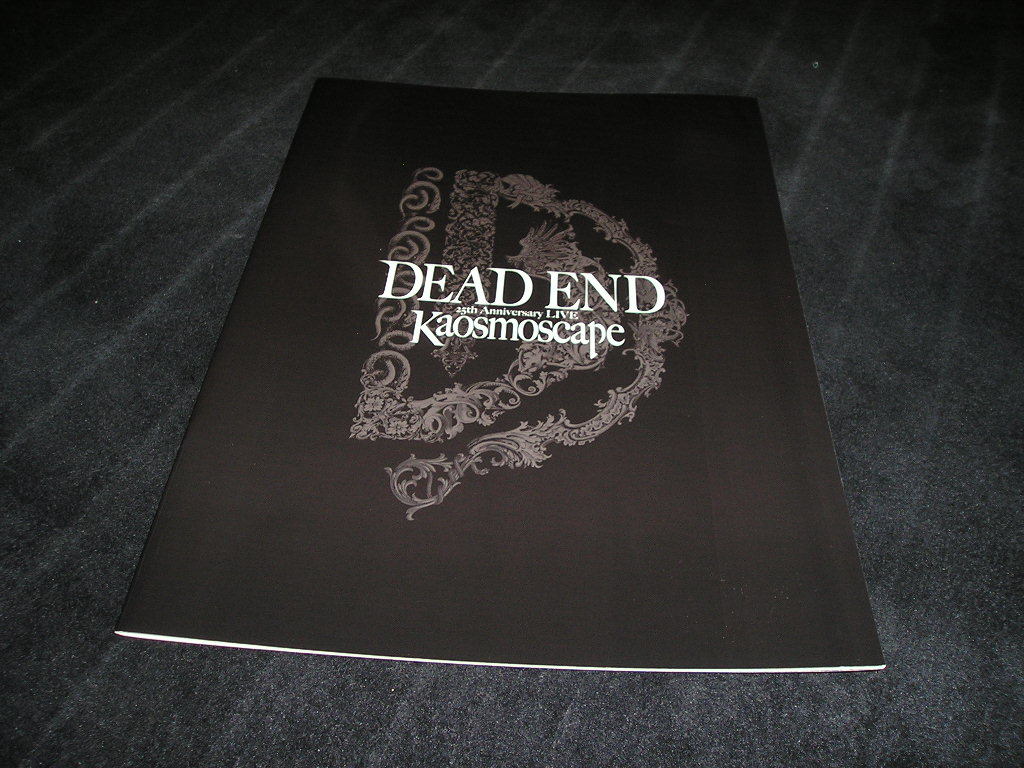 DEAD END 25th Anniversary LIVE Kaosmoscape パンフレット 2012年