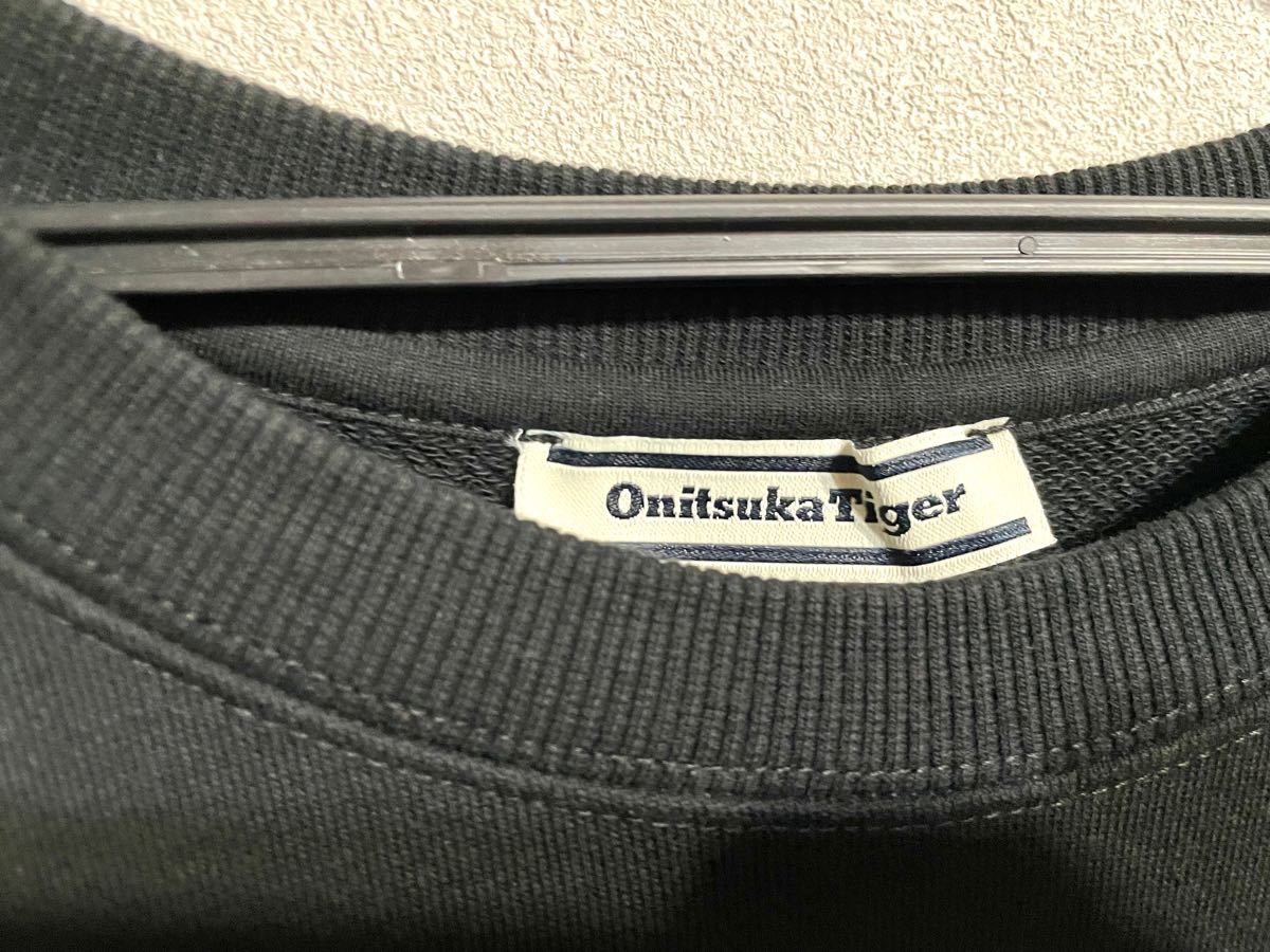 即完売モデル オニツカタイガー スウェット ブラック デカロゴ 即完売モデル オニツカタイガー スウェット ブラック デカロゴ