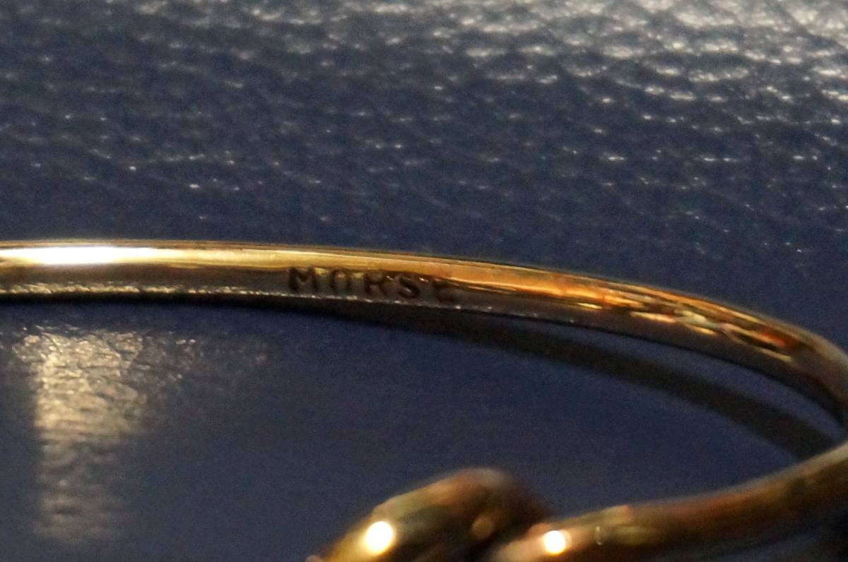 新品 ナバホ族 Navajo インディアンジュエリー MORSE ダブルノット