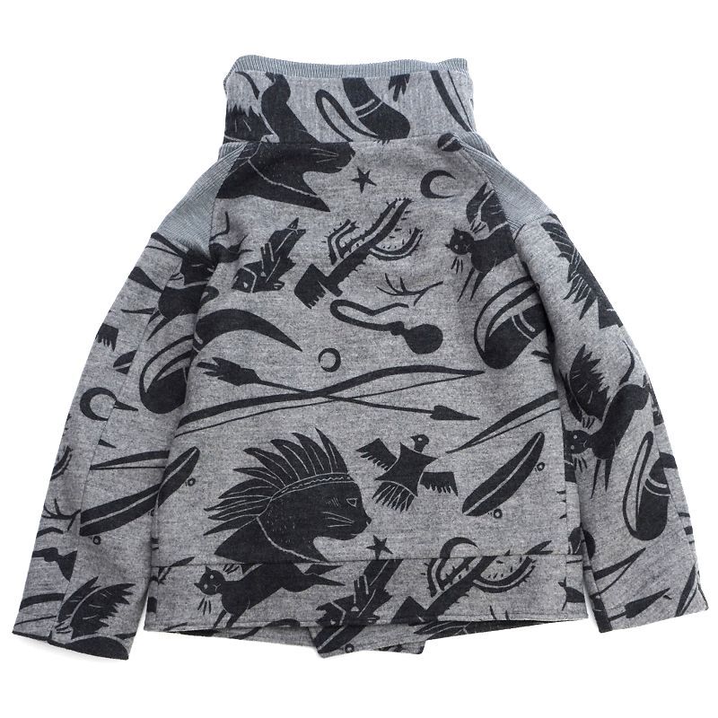 K02362美品 20FW AlexanderLeeChang 逆さまピーコート-