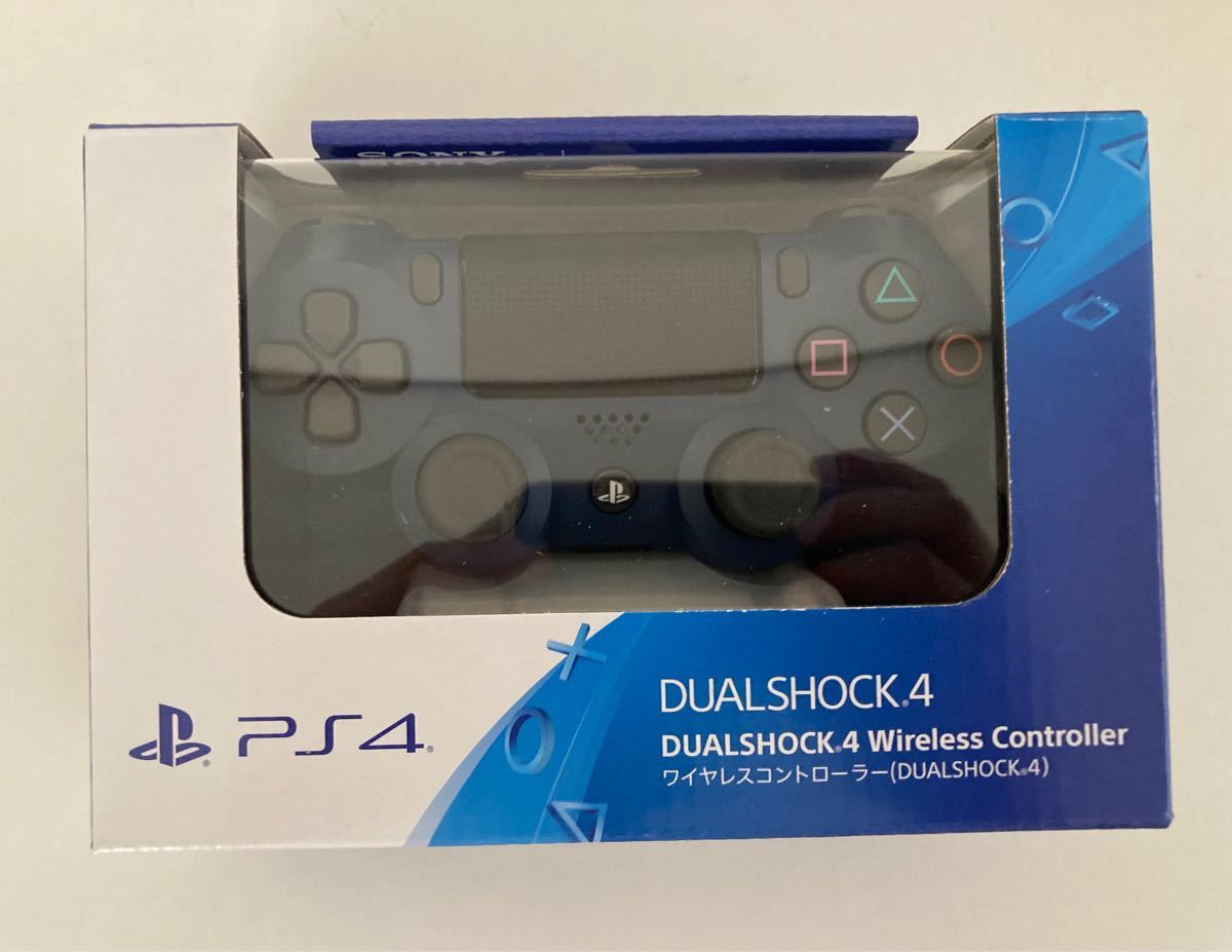 ワイヤレスコントローラー DUALSHOCK PS4 デュアルショック4 ミッドナイトブルー　新品未開封