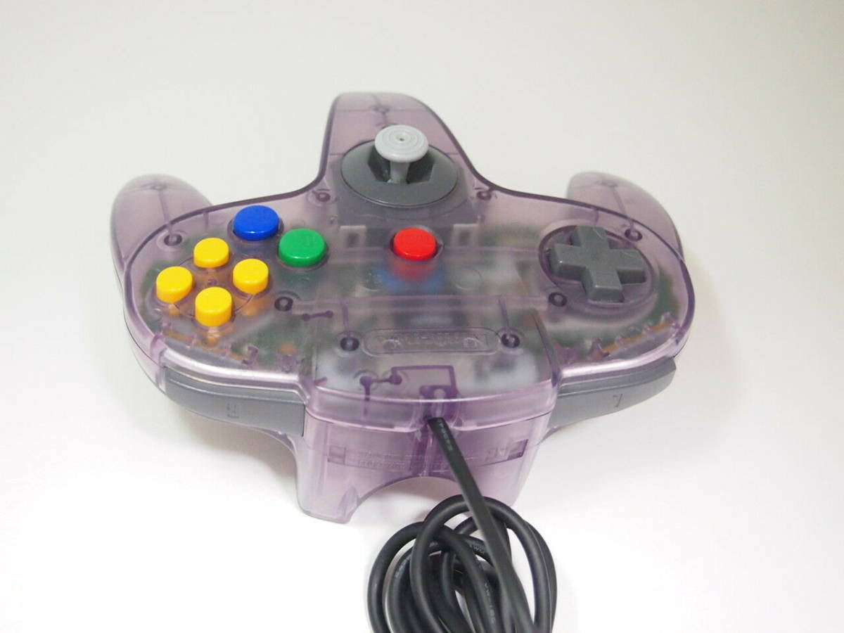 送料無料(沖縄配送) ニンテンドー64コントローラブロス(クリア