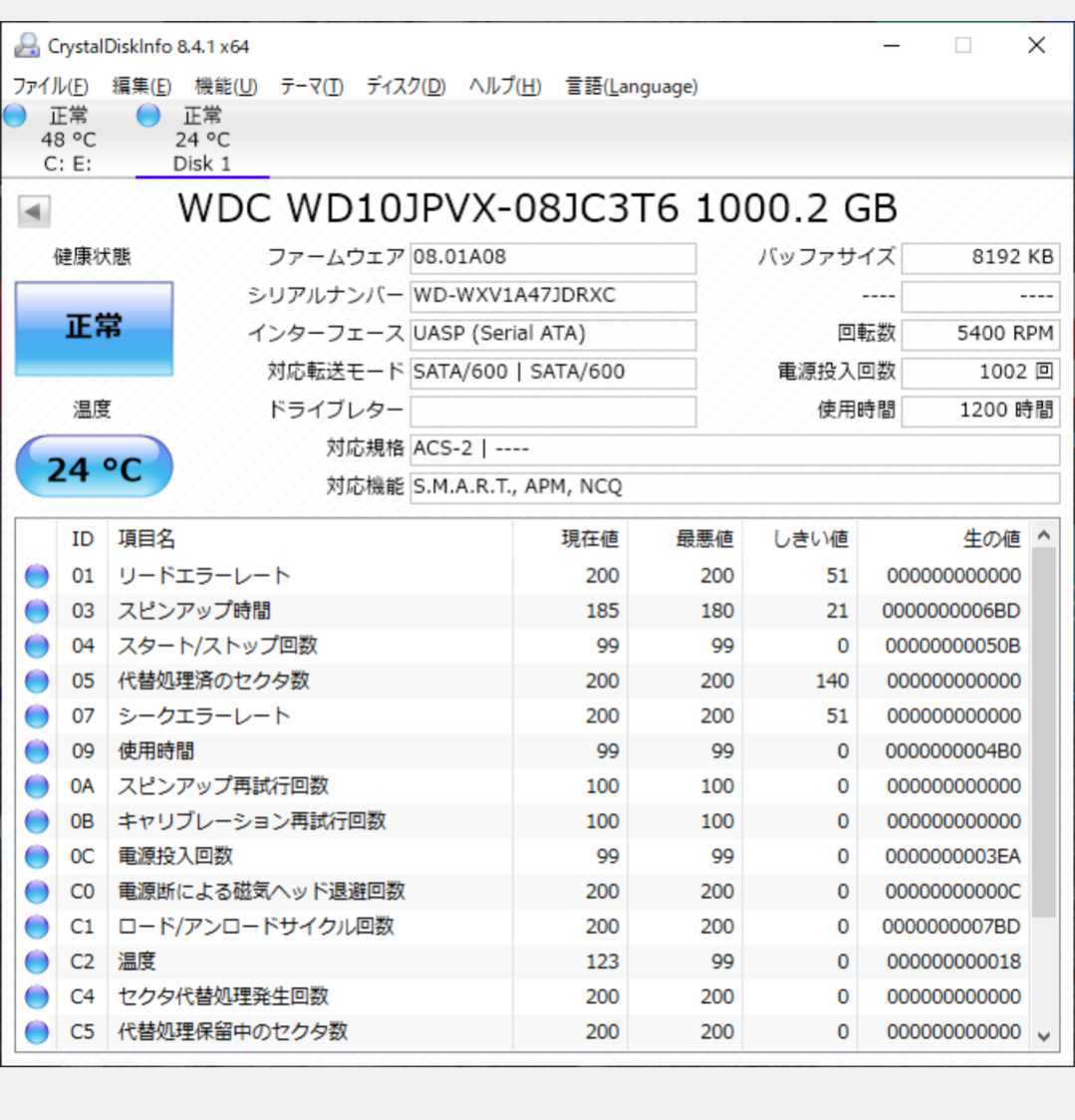 使用時間極小大容量USB3.0外付けポータブルHDD1TB(HDD WD)