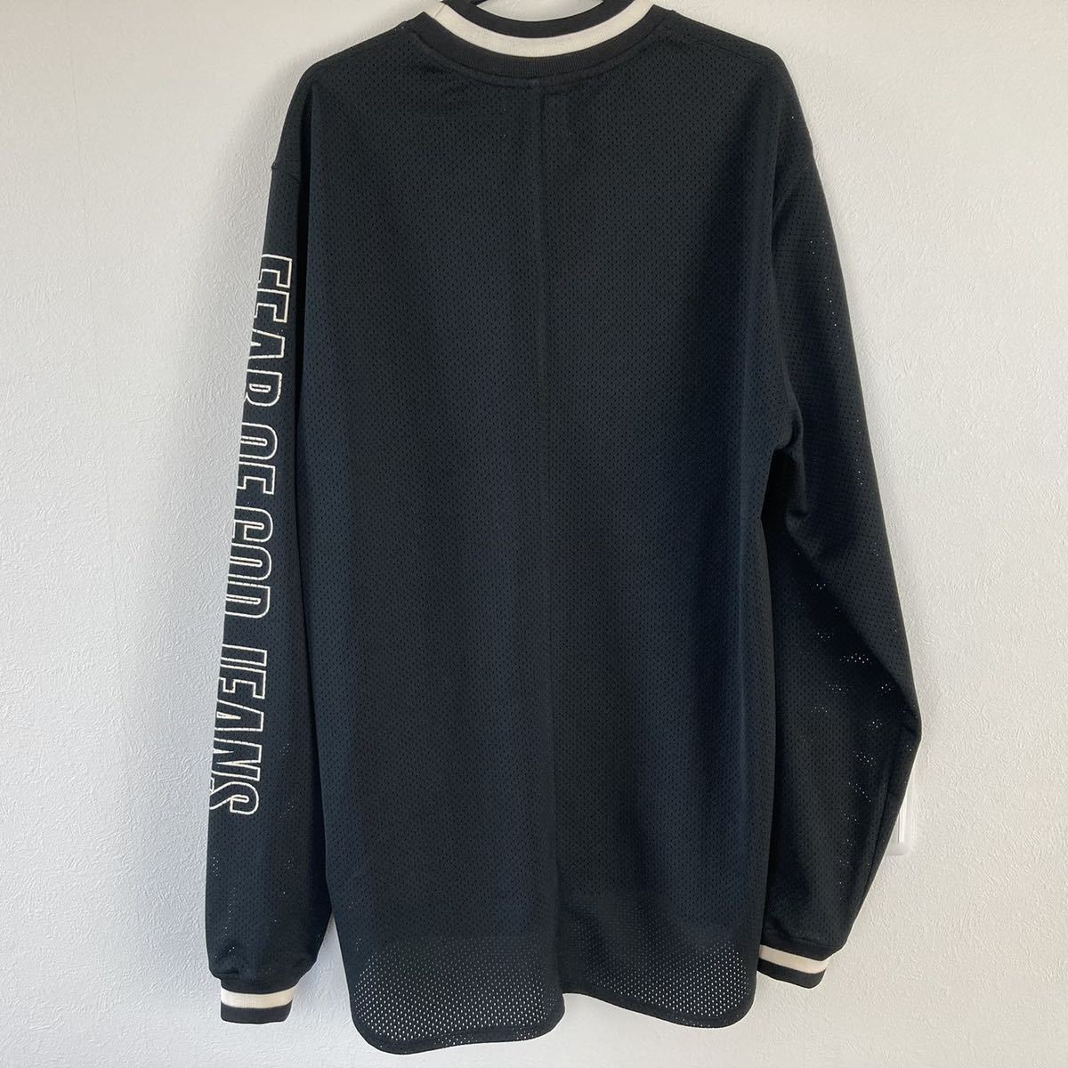 BTS ジョングク着用 フィアオブゴッド モトクロス メッシュ ロンT