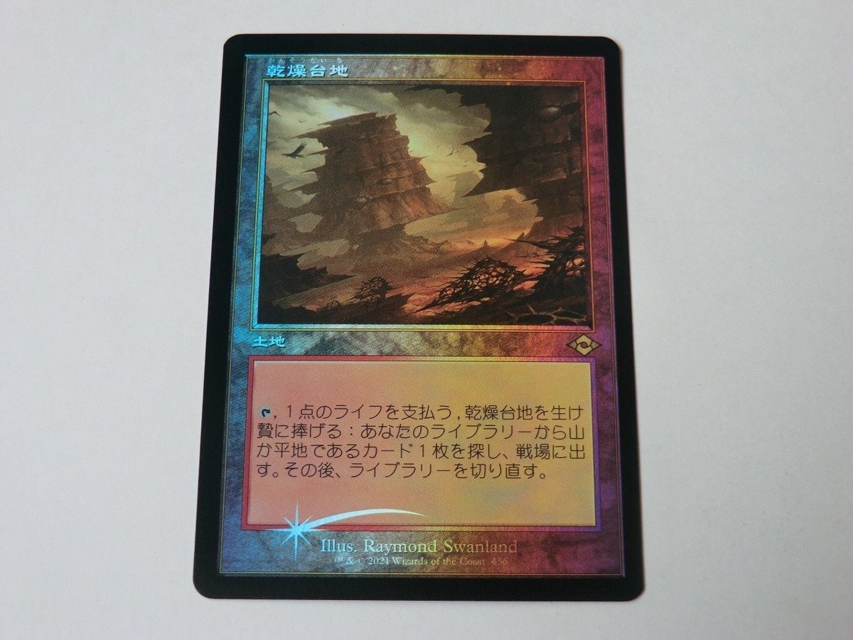 海外並行輸入正規品 MTG 1枚迄 日 MH2 （レア） 【乾燥台地（旧枠FOIL