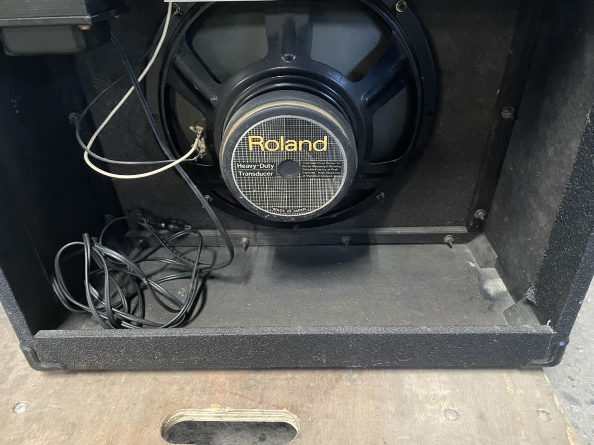 ROLAND ローランド SPIRIT-50 ギターアンプ コンボアンプ スピリット50 中古 通電確認済 動作未確認 ジャンク_画像9