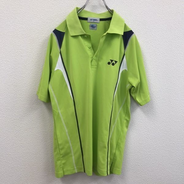 ヨネックス　yonex ポロシャツ　半袖　グリーン　Mサイズ　スポーツ　ウェア　バドミントンZZ256
