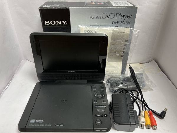 激安大特価! ソニー 7V型 ポータブルDVDプレーヤー ブラック DVP