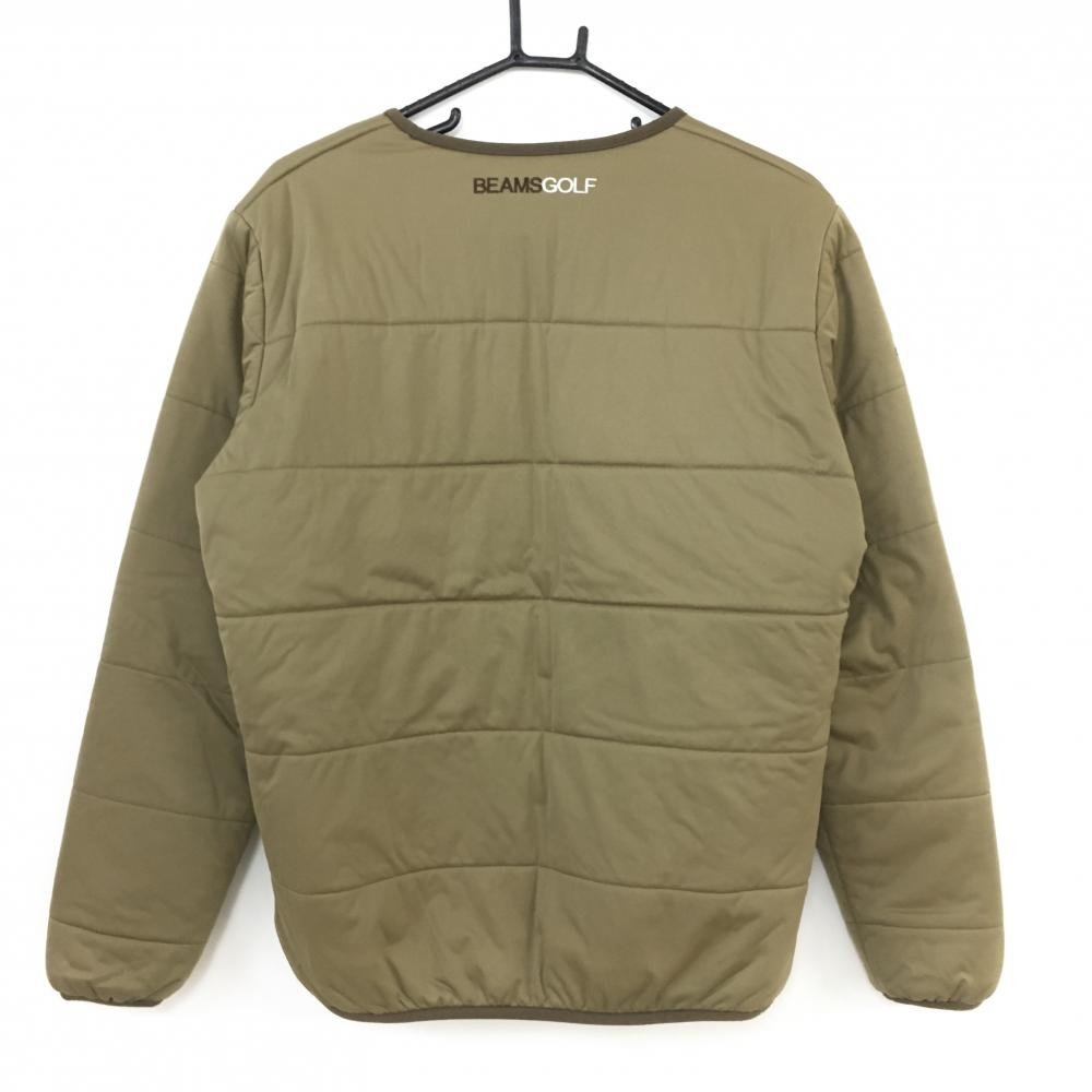 BEAMS GOLF ビームスゴルフ 中綿スニードジャケット ライトブラウン