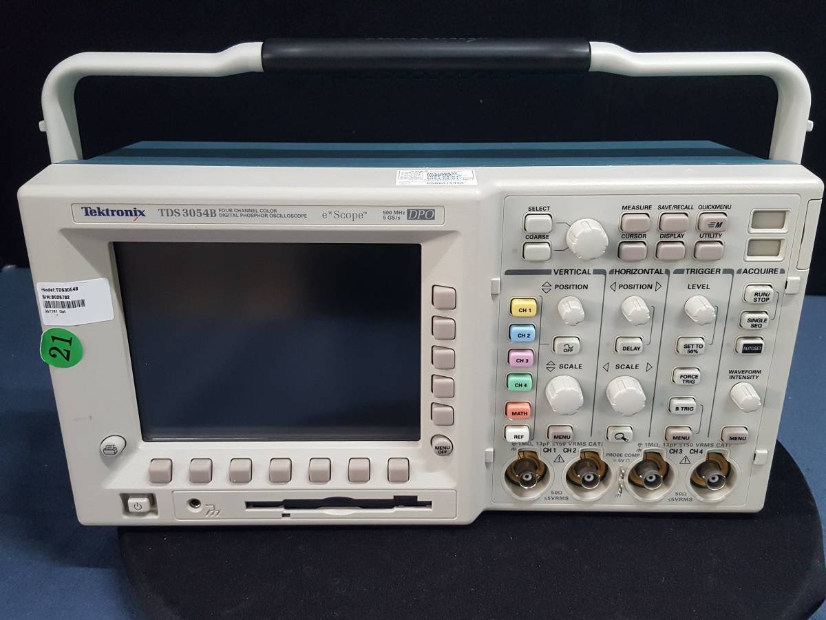 最高の Tektronix 中古 [NBC] TDS3054B (8782) Oscilloscope Phosphor Digital 5GS/s 4CH 500MHz デジタルオシロスコープ その他