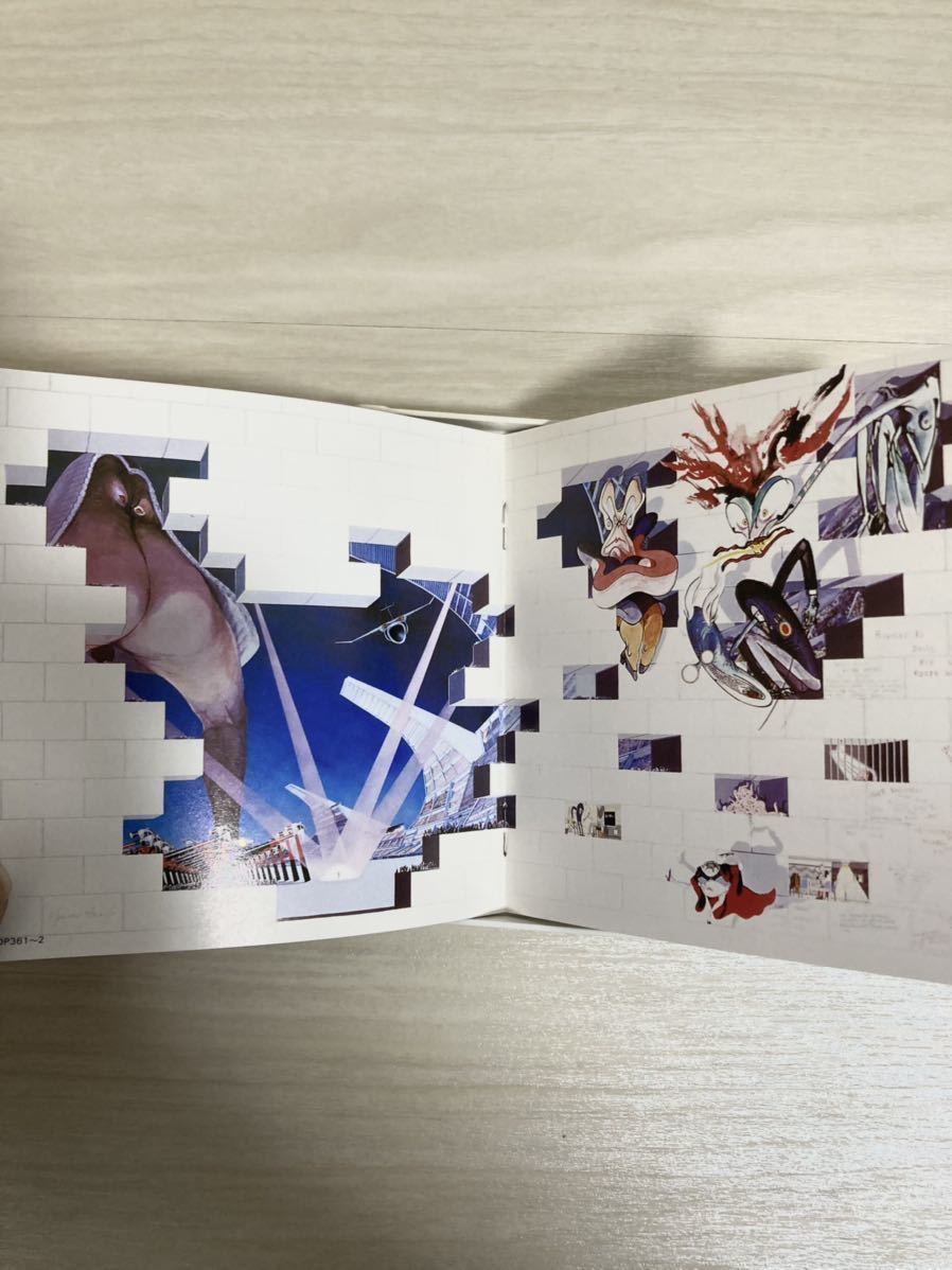 Pink Floyd『The Wall』CD【箱帯 国内初版 旧規格 税表記なし 50DP 361