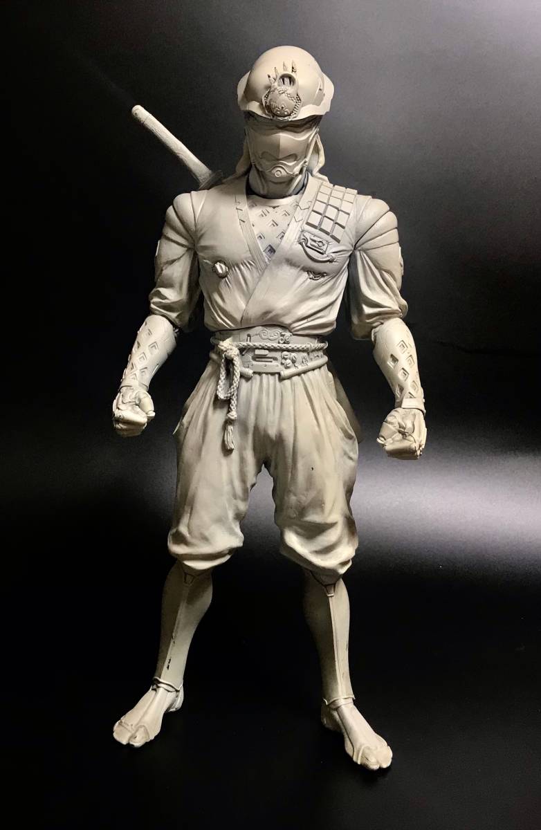 未来忍者 白怒火(しらぬい) 1/6 竹谷隆之原型 未来忍者 白怒火(しらぬい) 1/6 竹谷隆之原型