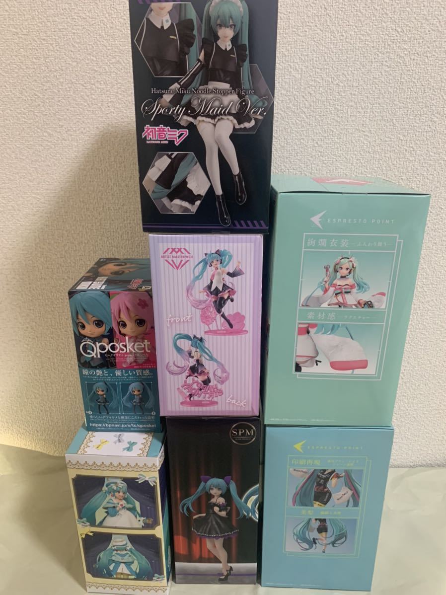 初音ミク フィギュア　まとめ売り　7体セット　未開封品　美少女フィギュア 売り切り_画像2