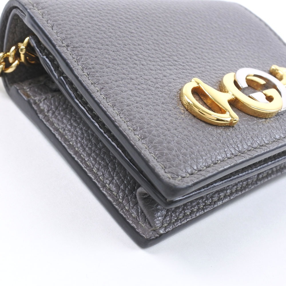 GUCCI グッチ ミニチェーンウォレット ズゥミ 570660 二つ折り財布