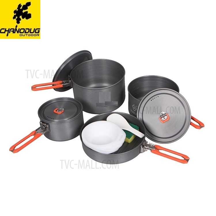 *CHANODUG OUTDOOR*COOKING SET*13 пункт кухонная утварь * кемпинг кухонная утварь * кастрюля комплект * кухонная утварь * уличный кухонная утварь * touring кемпинг *3