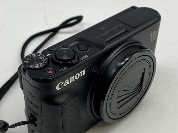 0102-1280ST⑫620 Canon キャノン SX740 HS PowerShot コンパクトデジタルカメラ / レンズ CANON ZOOM LENS 40x is 充電器 説明書 付属_画像5