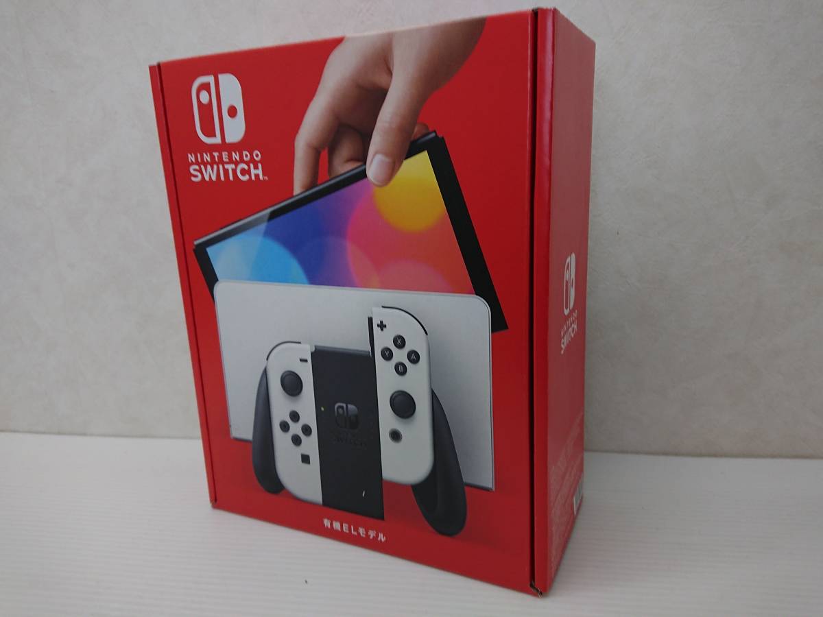 Nintendo Switch(有機ELモデル) Joy-Con(L)/(R) ホワイト 未使用品