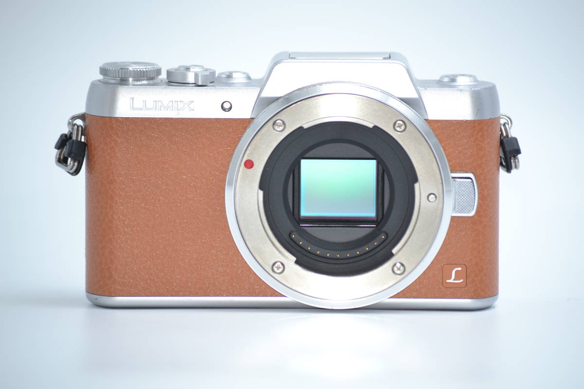 ☆美品☆ パナソニック Panasonic LUMIX DMC-GF7 ボディ ブラウン