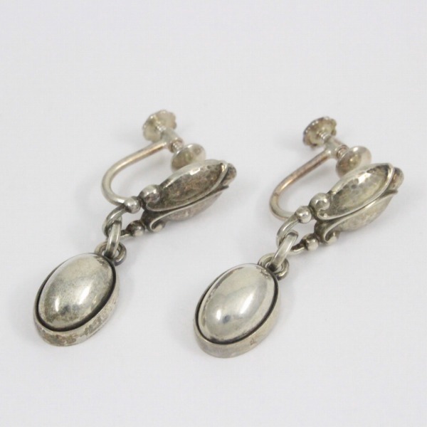 GEORG JENSEN ジョージジェンセン 17 イヤリング シルバー925【いおき