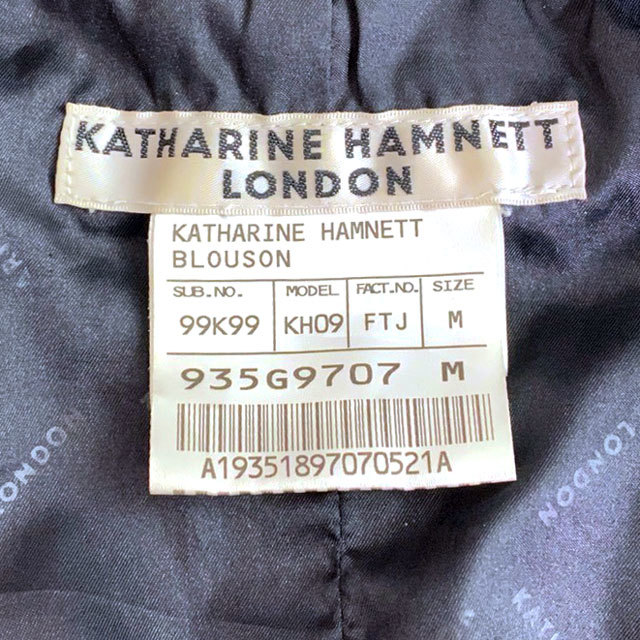 日本格安 即決★KATHARINE HAMNETT LONDON★メンズM レザージャケット キャサリンハムネット 黒 ブラック 本革 羊革 シープスキン ライダース タイト 日本格安 即決★KATHARINE HAMNETT LONDON★メンズM レザージャケット キャサリンハムネット 黒 ブラック 本革 羊革 シープスキン ライダース タイト